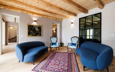 Casa Bellocchia: Herfst, Lente, Woonkamer, Zomer