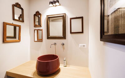 Casa Bellocchia: Badkamer, Herfst, Lente, Zomer