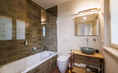 Casa Bellocchia: Badkamer, Herfst, Lente, Zomer