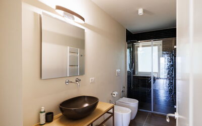 Casa Bellocchia: Badkamer, Herfst, Lente, Zomer