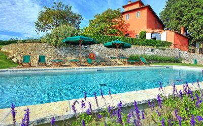 Villa Cona: bassin, Extérieur, Extérieurs