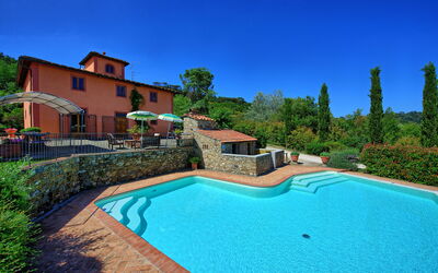 Casa Zaffiro: Buitenkanten, Tuin, zwembad