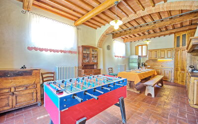 Casa Zaffiro: Keuken, Lunchroom, Woonkamer