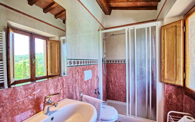 Casa Zaffiro: Badkamer