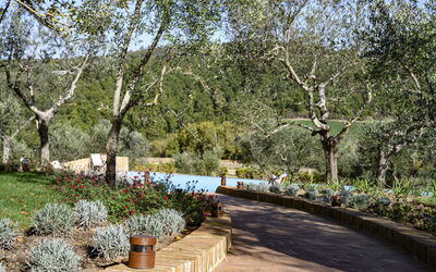 Villa Matteis: Jardin