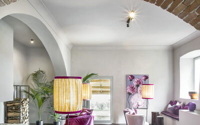 Villa Scopeto: Living Room