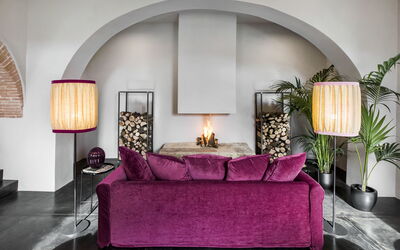 Villa Scopeto: Living Room