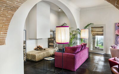 Villa Scopeto: Living Room
