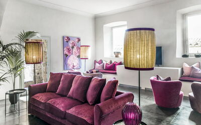 Villa Scopeto: Living Room