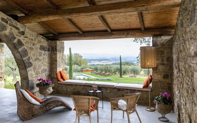 Villa Scopeto: Balcony / Terrace / Patio, Scenic View