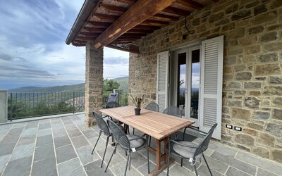 Villa Marlù: Veranda