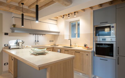 Villa Marlù: Kitchen