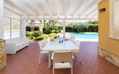 Villa Cornino - Custonaci, Sicilia: Autumn, Balcony / Terrace / Patio, Building Exterior, Spring, Summer