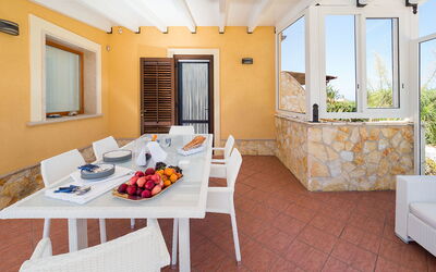 Villa Cornino - Custonaci, Sicilia: Autumn, Balcony / Terrace / Patio, Building Exterior, Spring, Summer