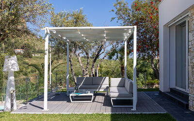 Villa Demetra: Balcony / Terrace / Patio, Building Exterior, Garden, Outdoor
