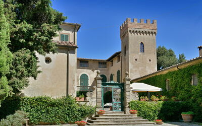 Torre di Montelopio: Esterni