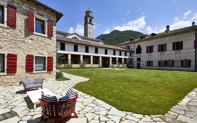 Brandolini House: Esterni, Giardino