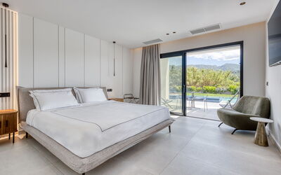 Villa Serenissima: chambre à coucher