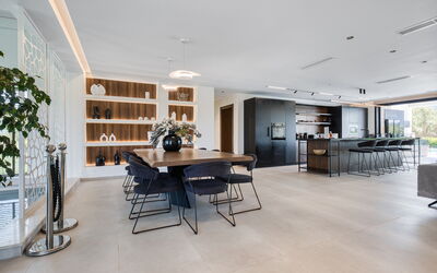 Villa Serenissima: Salle à manger, Salon