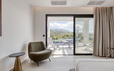 Villa Serenissima: chambre à coucher