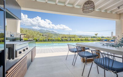 Villa Serenissima: Balcon / Terrasse / Patio, bassin, Extérieur, Extérieurs, Jardin