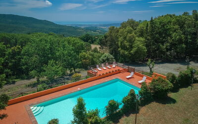 Tenuta de Paoli - Chianni, Pool, Wifi, Privacy, to: Autumn, Garden, Pool, Scenic View, Spring, Summer