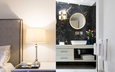 Villa Agrigenta - Ribera, Sicilia: Badkamer, Herfst, Lente, Zomer