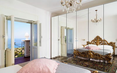 Villa Ester - Capo D'Orlando, Sicilia: Herfst, Keer bekeken, Lente, slaapkamer, Zomer