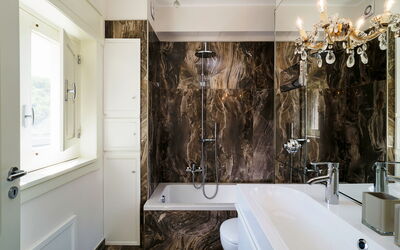 Villa Ester - Capo D'Orlando, Sicilia: Badkamer, Herfst, Lente, Zomer