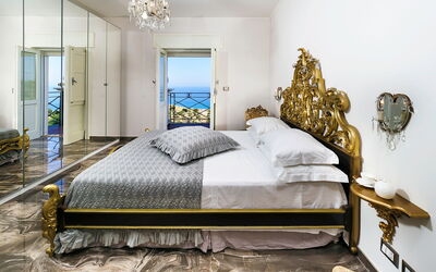 Villa Ester - Capo D'Orlando, Sicilia: Herfst, Keer bekeken, Lente, slaapkamer, Zomer