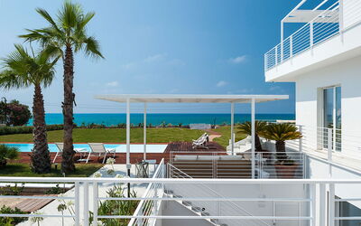 Casa Panarini: Autumn, Balcony / Terrace / Patio, Building Exterior, Garden, Outdoor, Pool, Scenic View, Spring, Summer