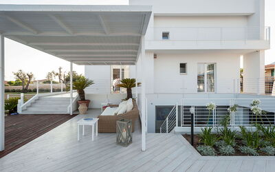Casa Panarini: Autumn, Balcony / Terrace / Patio, Building Exterior, Outdoor, Spring, Summer