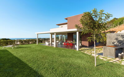 Villa Cinema - Castellammare del Golfo, Sicilia: all'aperto, Autunno, Estate, Esterni, Giardino, Primavera