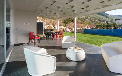 Villa Cinema - Castellammare del Golfo, Sicilia: Autunno, Balcone / Terrazza / Patio, Estate, Giardino, Primavera, Vista Panoramica