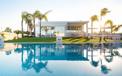 Casa Biancoverde - Marsala, Sicilia: all'aperto, Autunno, Estate, Esterni, Giardino, Piscina, Primavera
