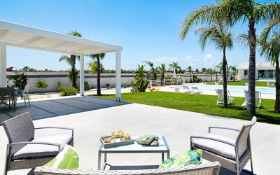 Casa Biancoverde - Marsala, Sicilia: all'aperto, Autunno, Estate, Esterni, Giardino, Piscina, Primavera