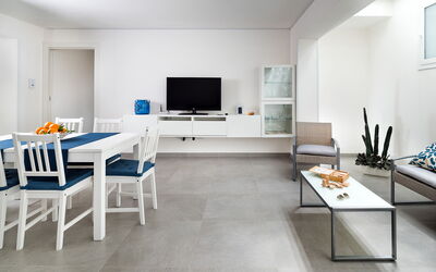 Casa Biancoverde - Marsala, Sicilia: Autunno, Estate, Primavera, Sala da pranzo, Soggiorno