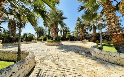 Villa Rosarno: Jardin