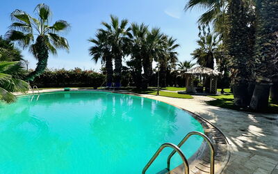 Villa Rosarno: bassin, Été, Extérieur, Jardin