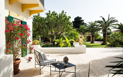 Casa Fiore - Salemi, Sicilia: Balkon / terras / patio, Buitenkanten, Buitenshuis, Herfst, Lente, Tuin, Zomer