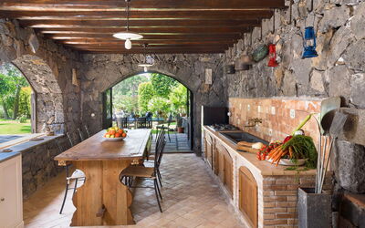 Oasi Verde - Santa Maria la Stella, Sicilia: Balkon / terras / patio, Buitenkanten, Buitenshuis, Herfst, Lente, Zomer