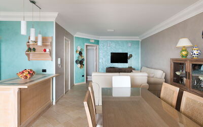 Villa Vistamare - Montallegro, Sicilia4: Autumn, Dining Room, Kitchen, Living Room, Spring, Summer