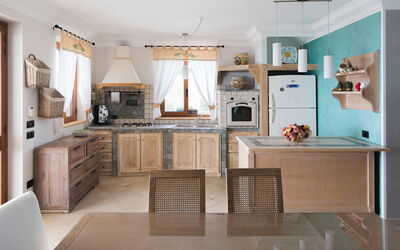 Villa Vistamare - Montallegro, Sicilia4: Autumn, Dining Room, Kitchen, Spring, Summer