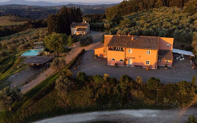 Villa Botinaccio: Building Exterior, Garden, Outdoor, Pool