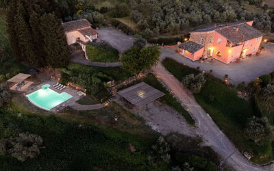 Villa Botinaccio: Building Exterior, Garden, Outdoor, Pool