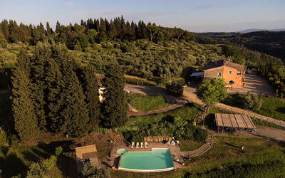 Villa Botinaccio: Building Exterior, Garden, Outdoor, Pool