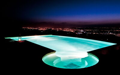 Cottage Botinaccio: bassin, Extérieur, Jardin