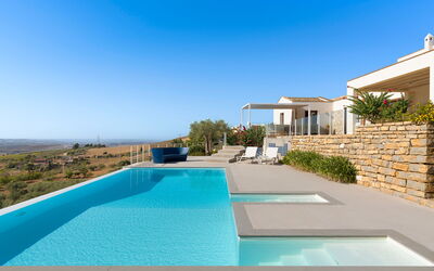 Mirabilia - Tangi, Sicilia: Autumn, Balcony / Terrace / Patio, Building Exterior, Outdoor, Pool, Scenic View, Spring, Summer