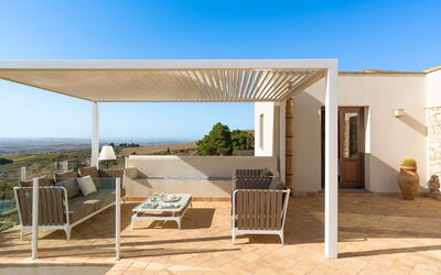 Mirabilia - Tangi, Sicilia: Autumn, Balcony / Terrace / Patio, Building Exterior, Outdoor, Scenic View, Spring, Summer