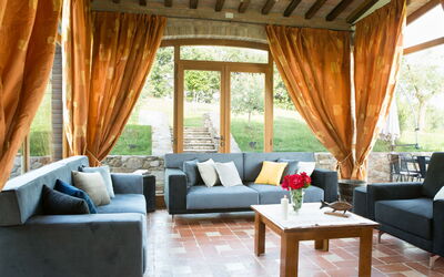 Villa Niccione: Salon